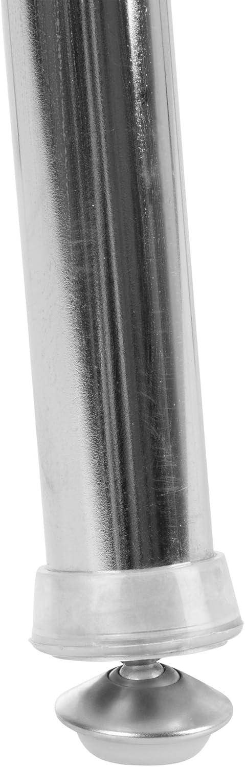 Navy Metal Stacking School Chairs with Contoured Seats, Set of 4