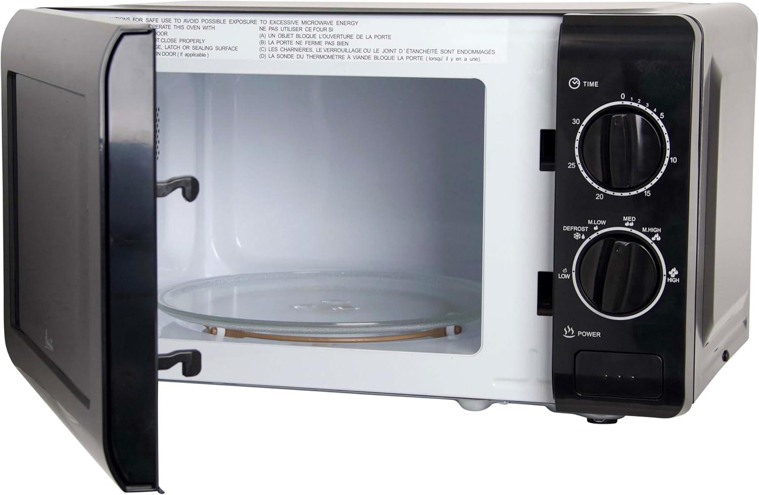 Avanti Microwave Oven with Mechanical Dials, 0.7 cu. ft.