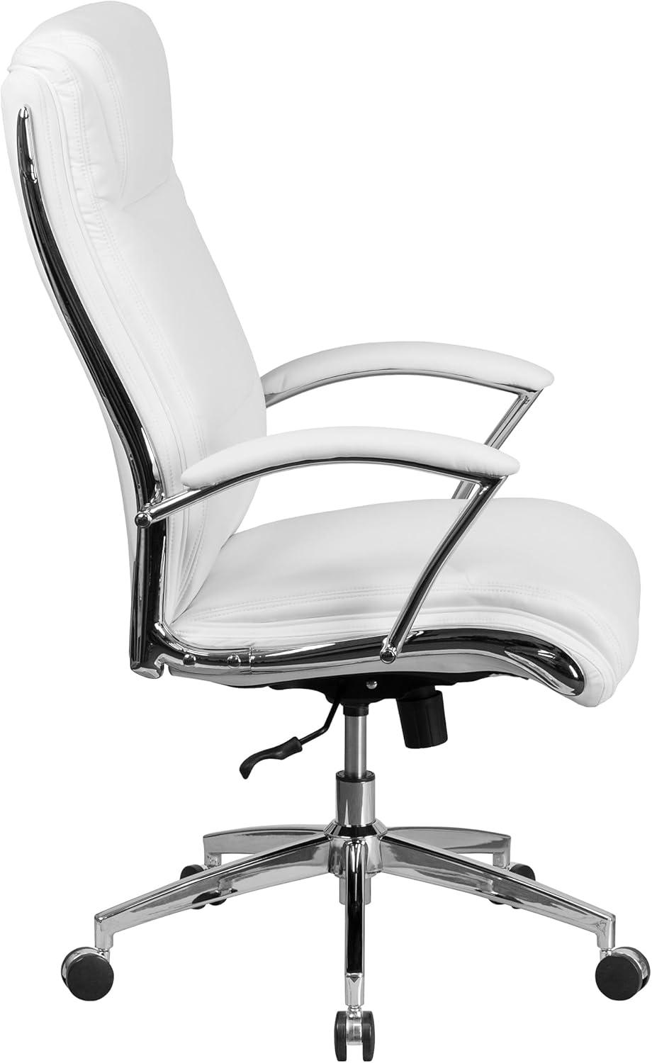 Flash Furniture High Back Designer Smooth Upholstered Executive Swivel Office Chair