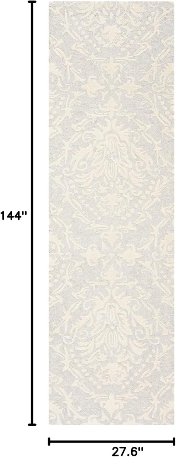 Tansy Wool Blue/Ivory Rug