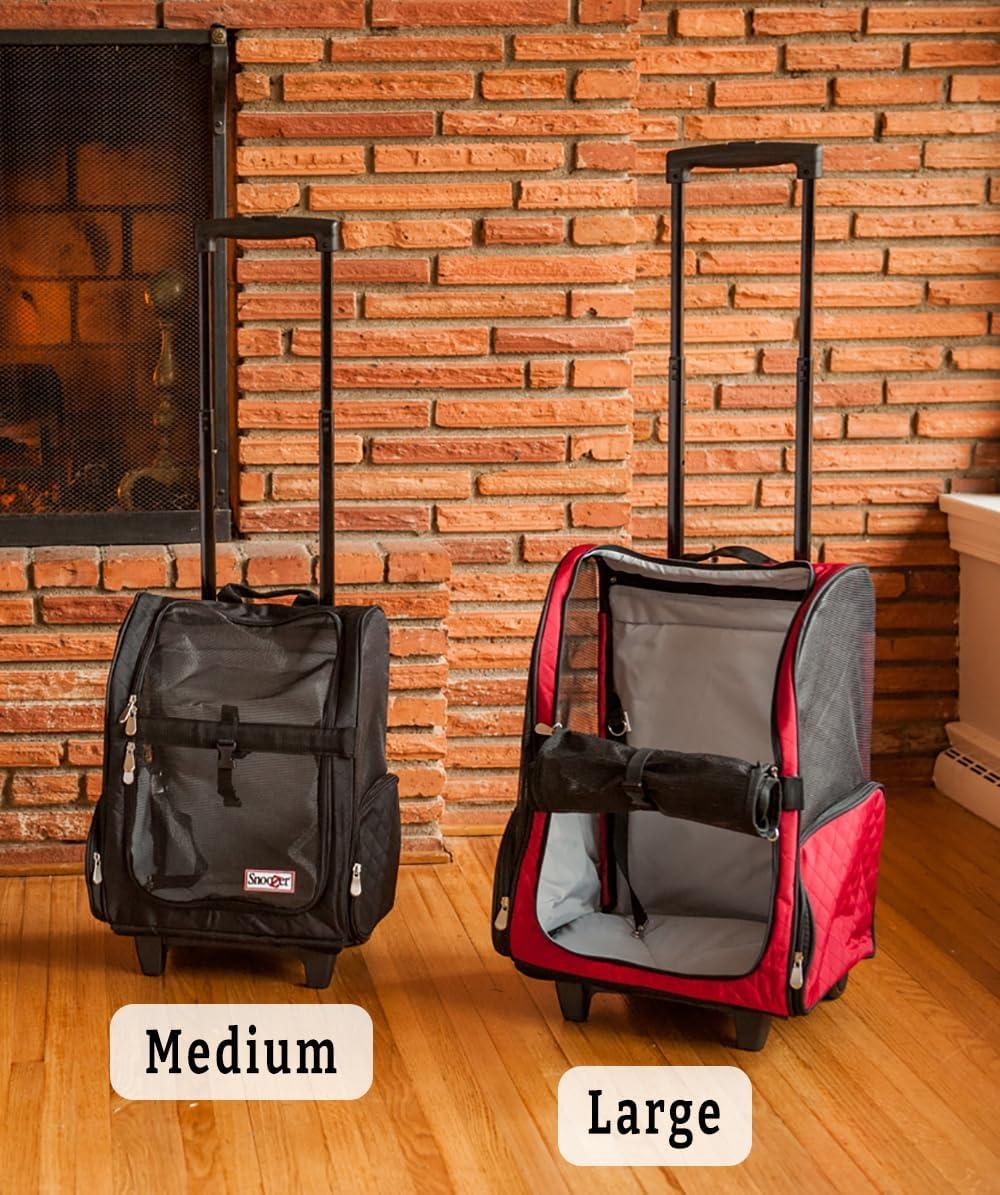 Snoozer Roll Around Travel Dog Carrier Backpack 4-in-1