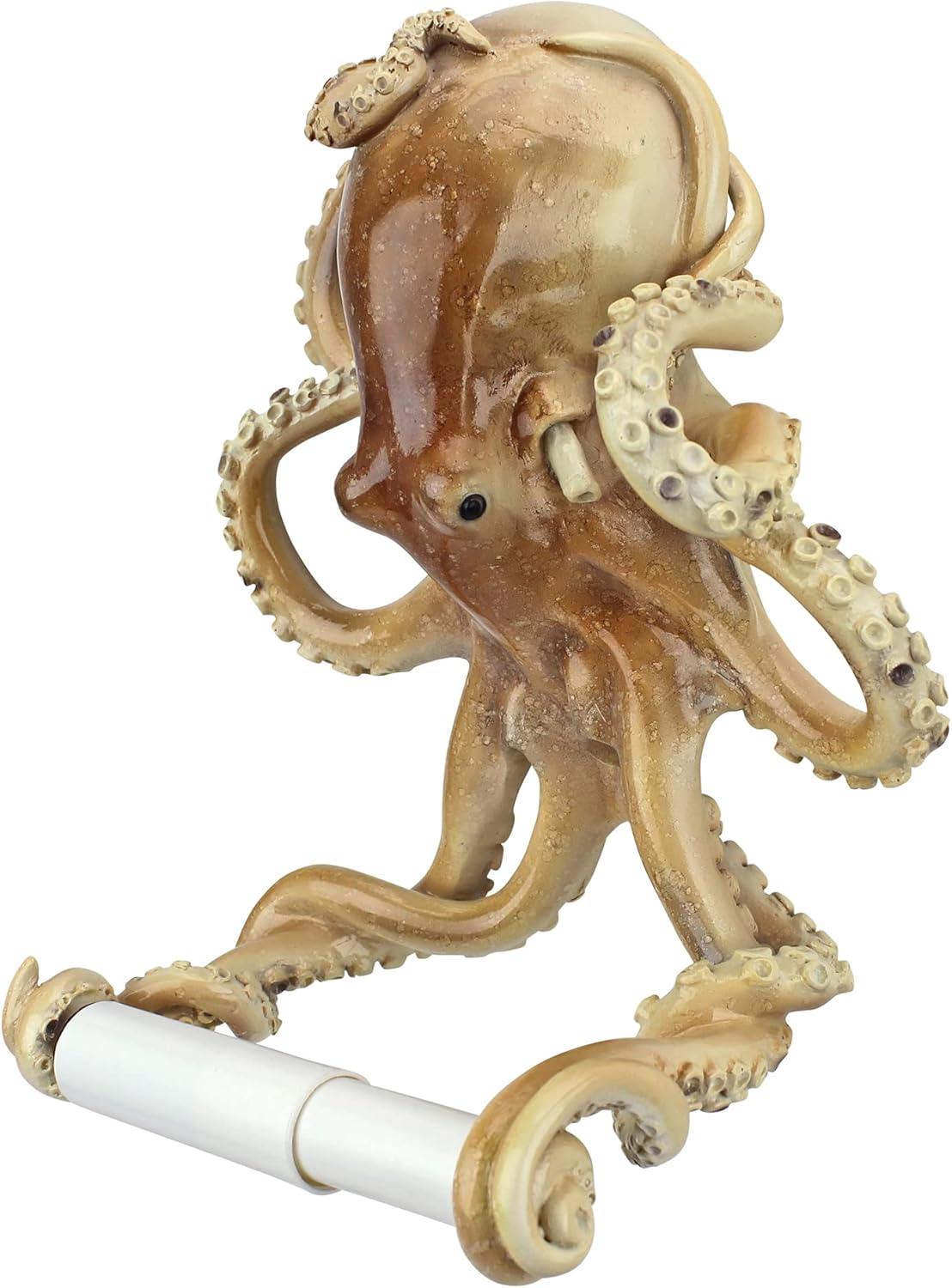 Octopus Tentacles Wall Mount Toilet Paper Holder