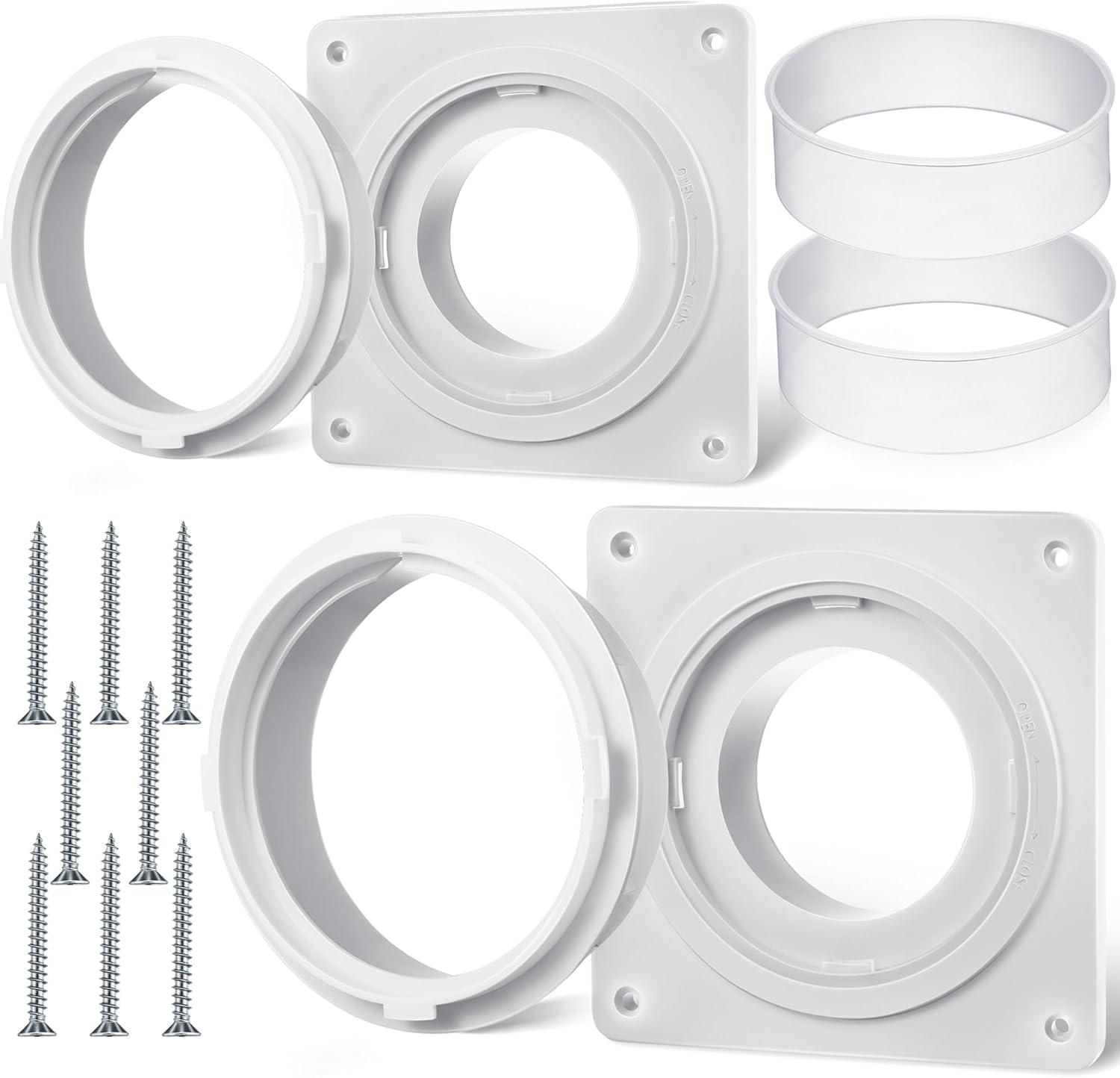 Dryer Machine Ventilation Kit Dryer Ventilation Wall Panel Connector Kit
