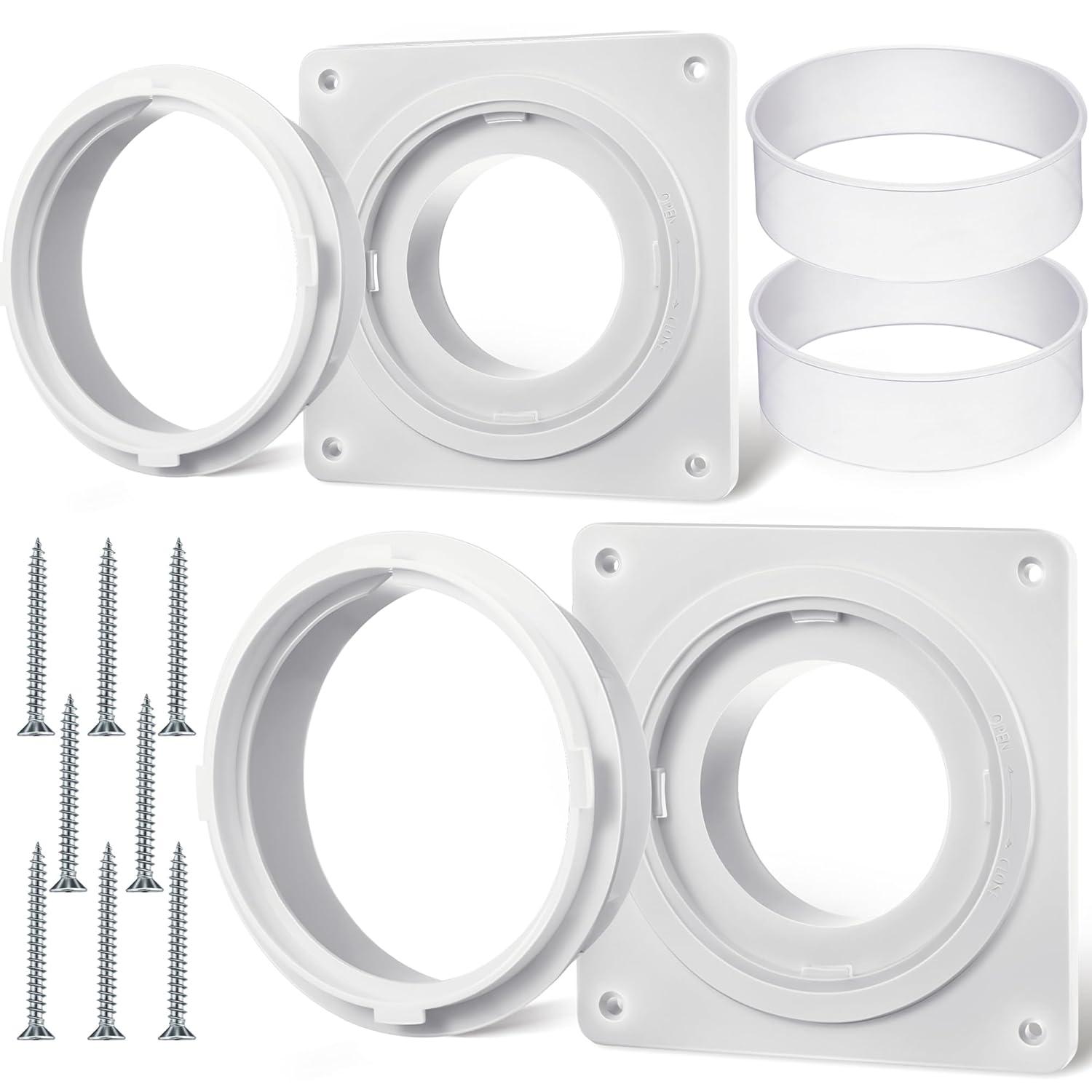 Dryer Machine Ventilation Kit Dryer Ventilation Wall Panel Connector Kit