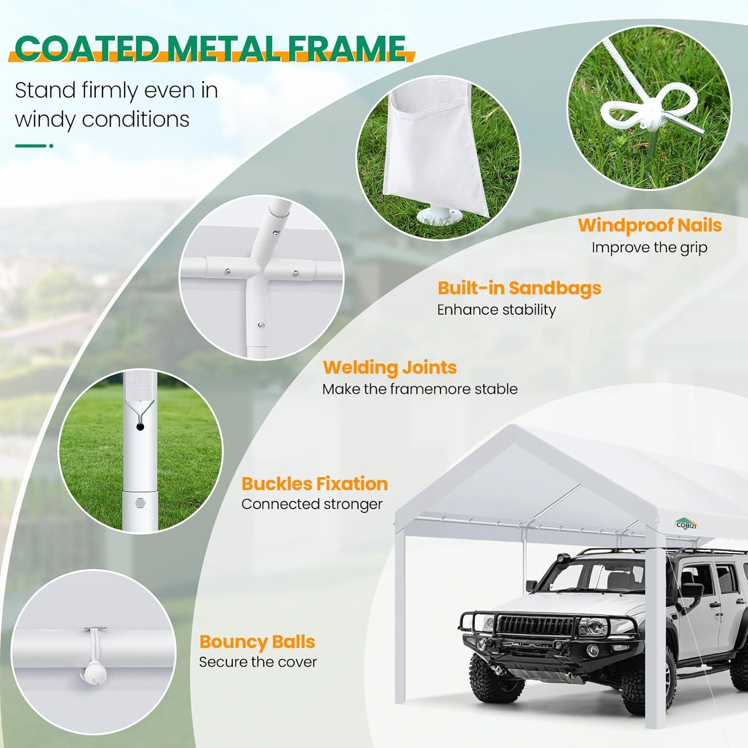 VEVOR Steel Carport