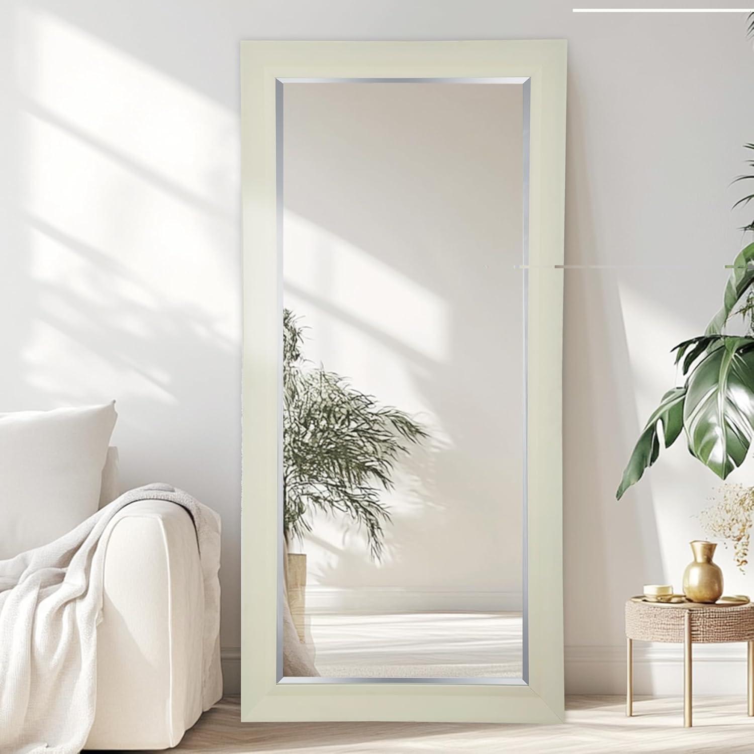 Red Barrel Studio® Starkweather Tall Oversized Full Length XL Mirror Large Standing Silver Floor Mirror