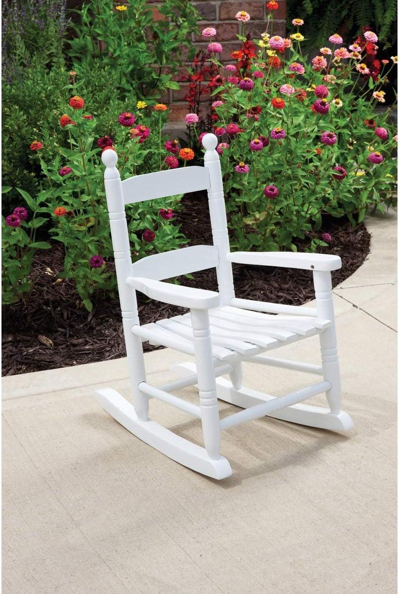 Jack Post Children's Rocker in White