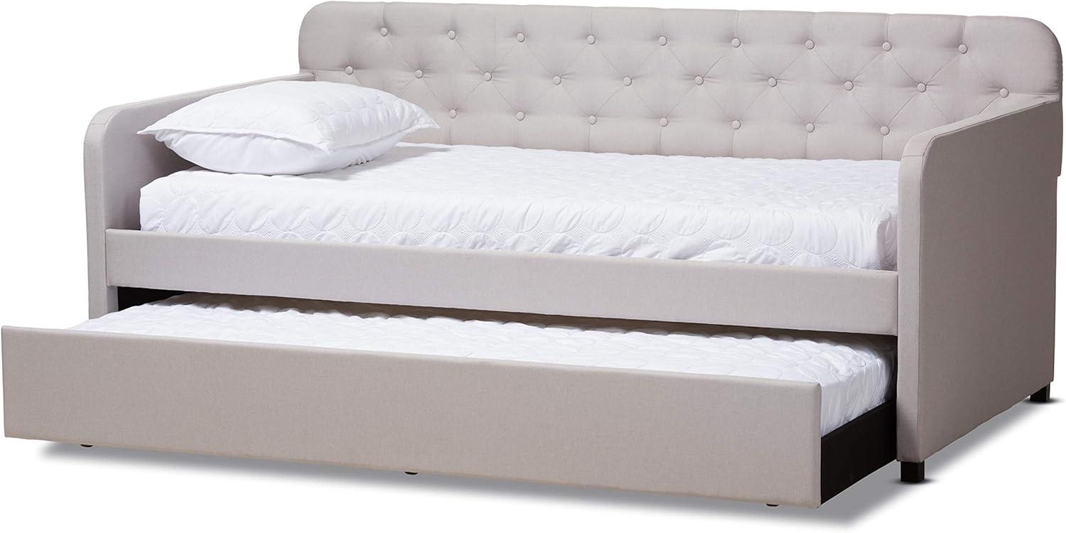 Baxton Studio Daybeds Twin Beige