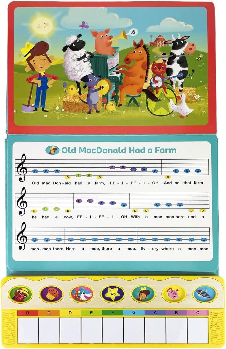 Play-Along Piano Songs - by  Cottage Door Press (Board Book)