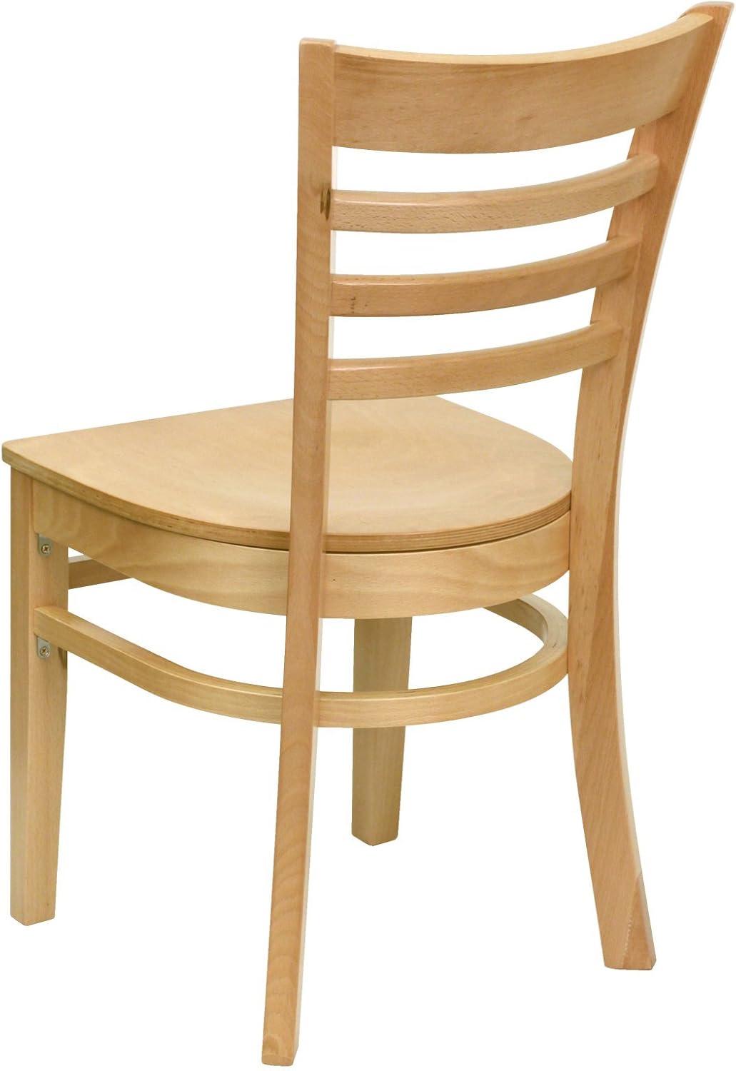 Ladder Back Wooden Restaurant Chair