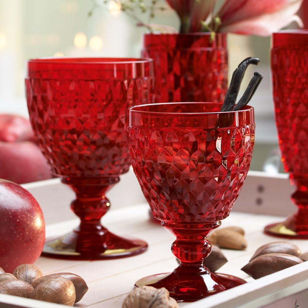 Villeroy & Boch Villeroy & Boch Boston Colored Lead Free Crystal Goblet Set (Set of 4)
