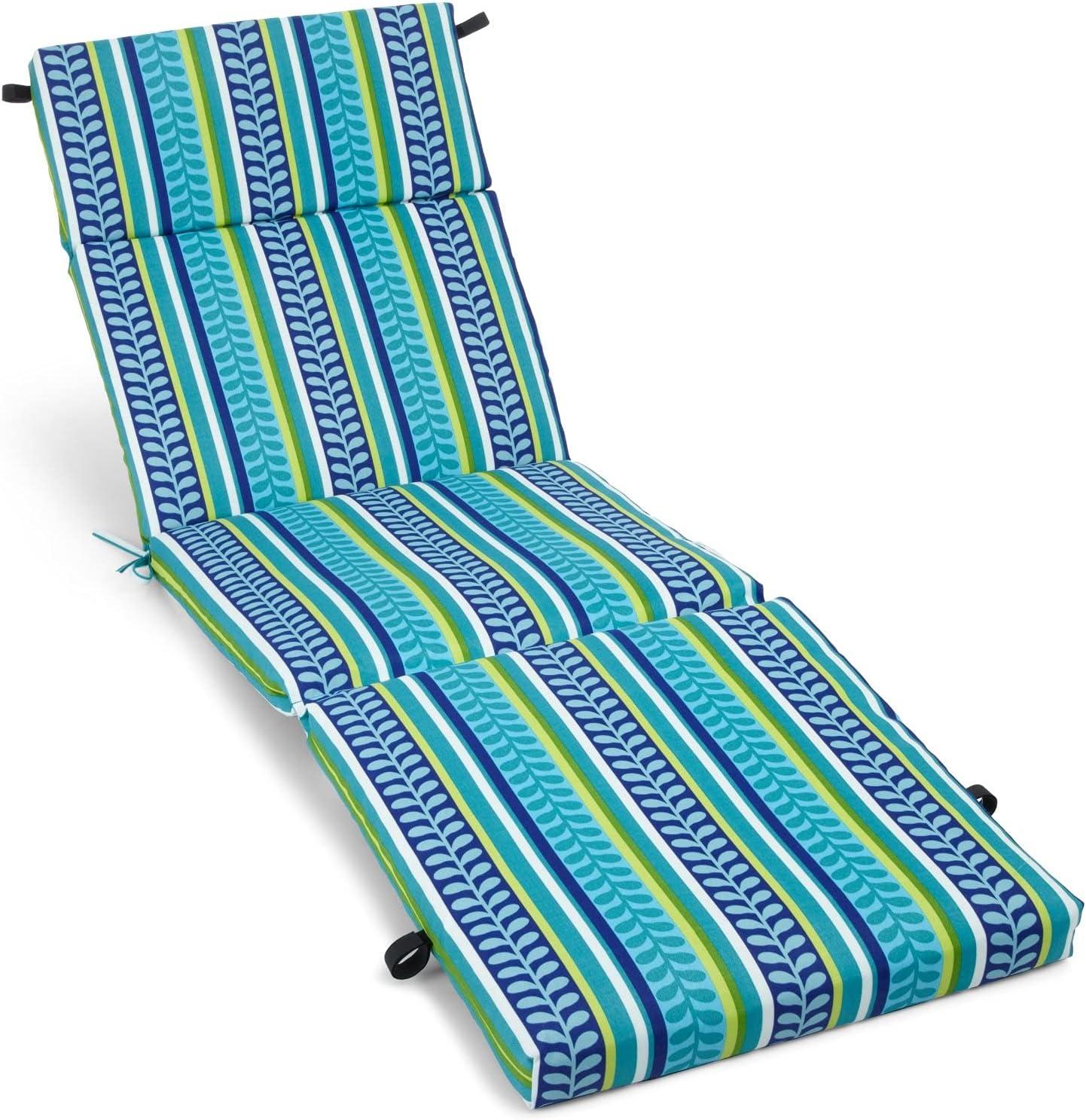 Outdoor 3'' Chaise Lounge Seat / Back Cushion