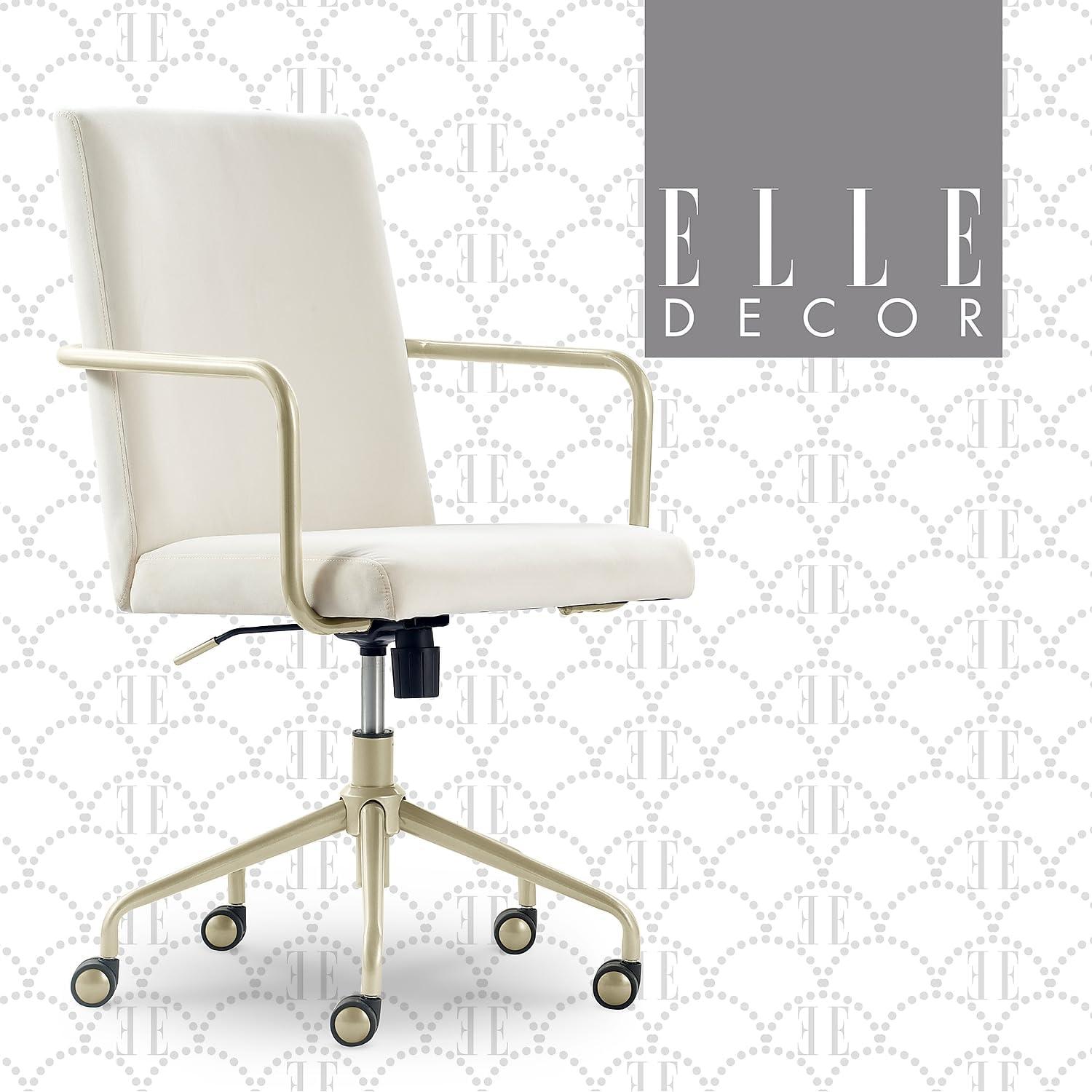 Giselle Gold Desk Chair - Adore Décor