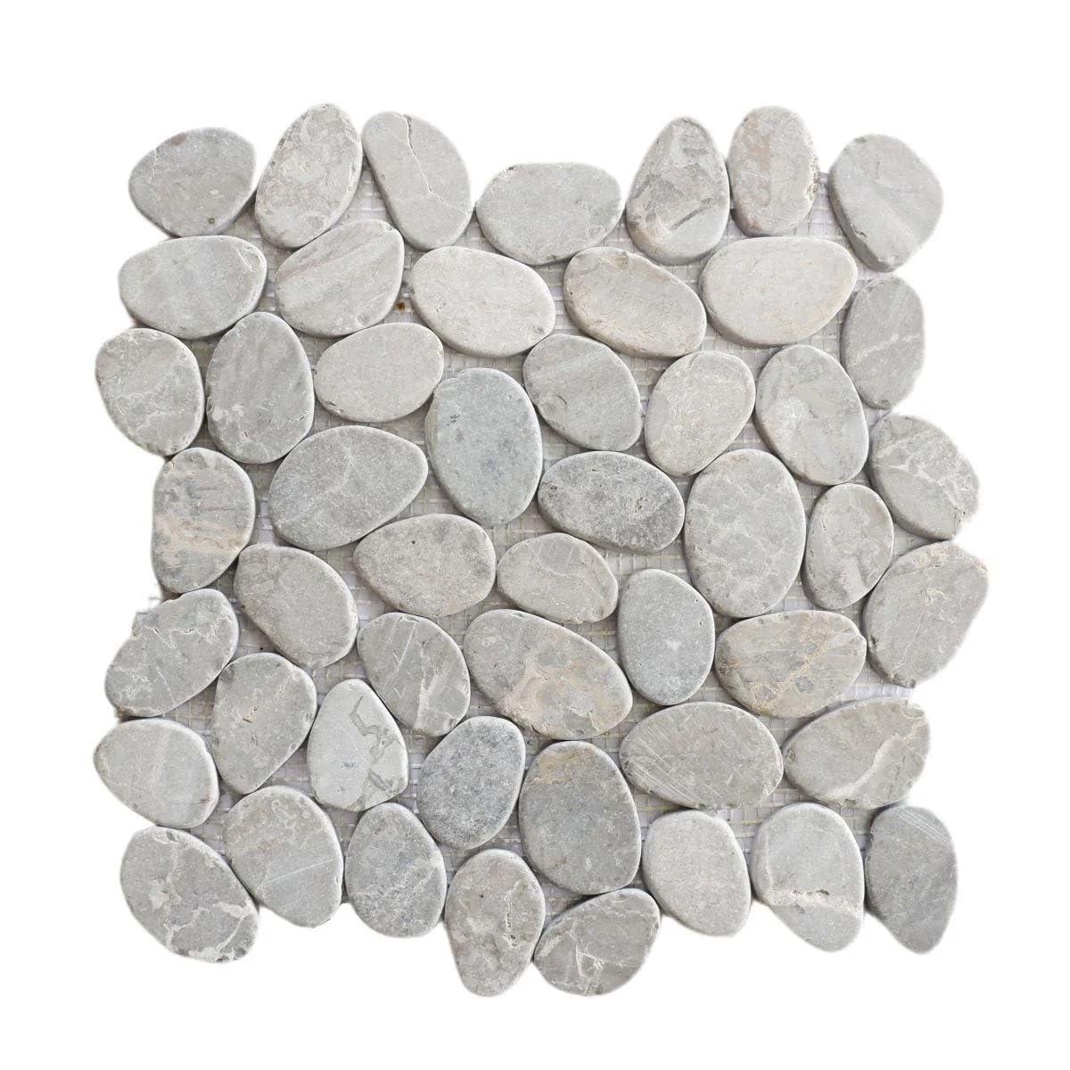 Hawaii 12" x 12" Natural Stone Pebbles Mosaic Wall & Floor Tile
