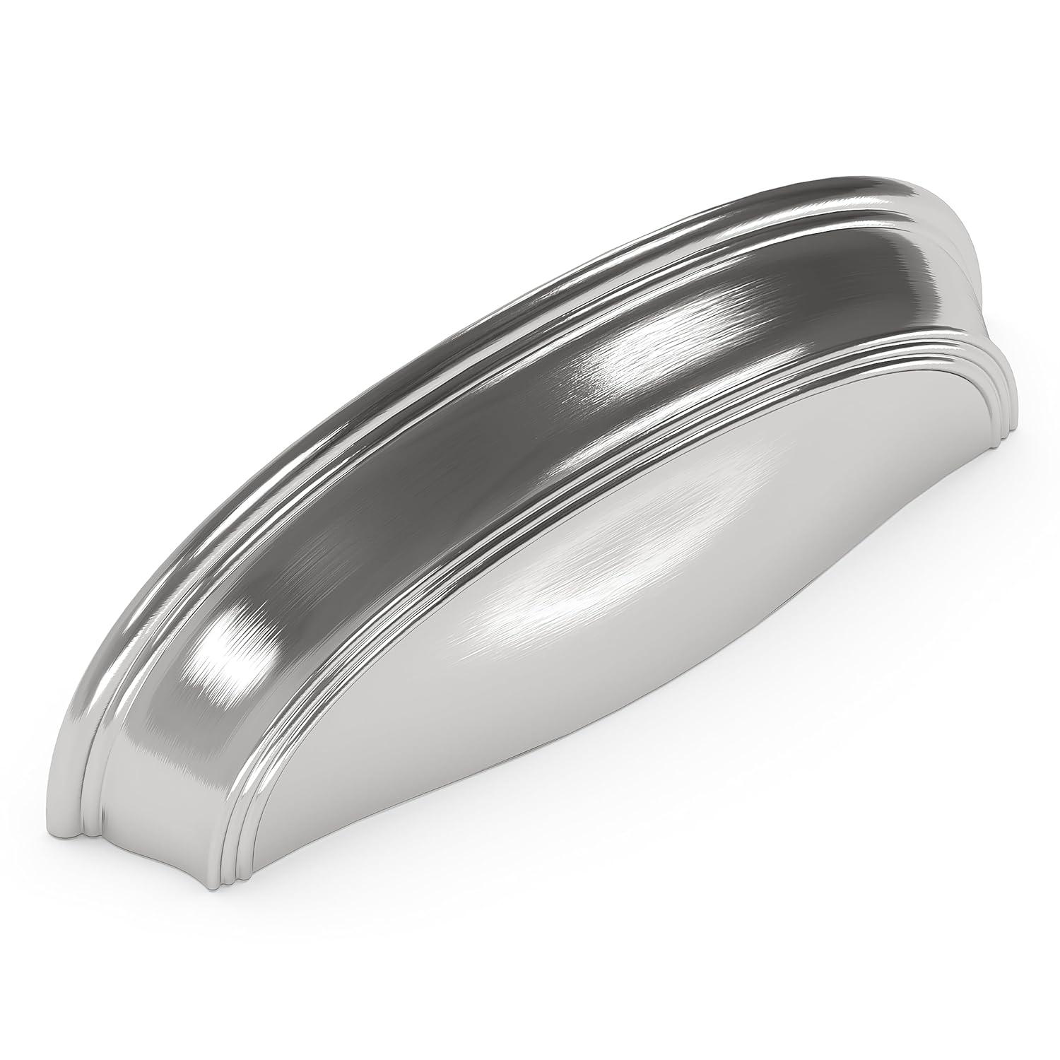 American Diner Kitchen Cabinet Handles, Solid Core Drawer Pulls for Cabinet Doors,3" & 3-3/4"(96mm)