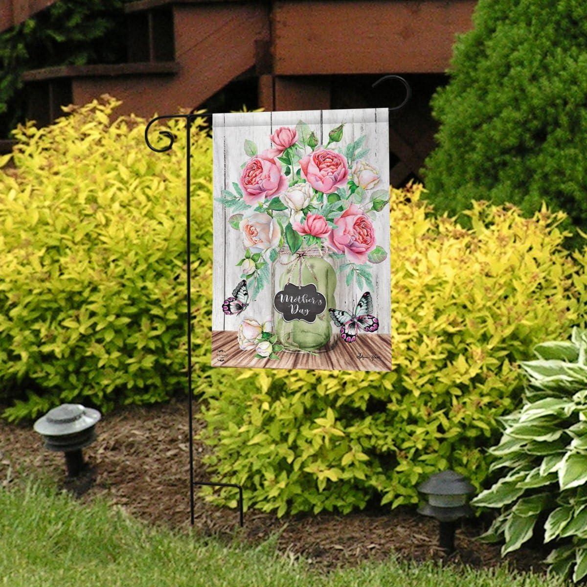 Briarwood Lane Mother's & Father's Day Garden Flag 12x18 For Outdoor Mother's Day Roses For Mother's & Father's Day Garden Flag Flags For Outside
