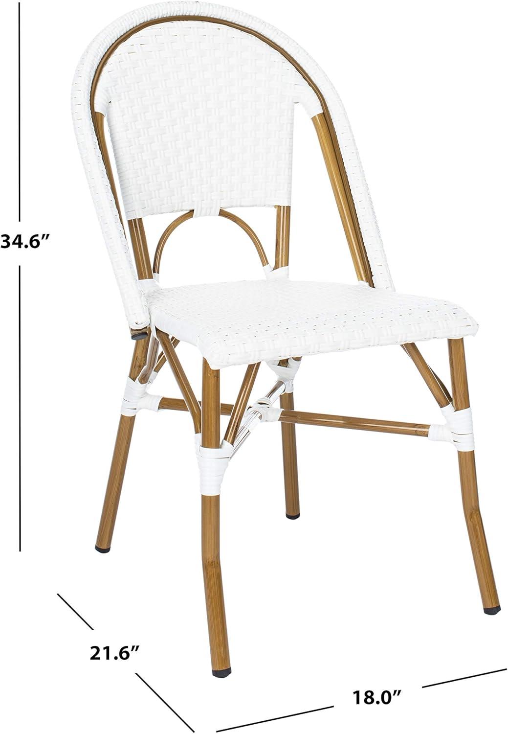 Salcha Indoor Outdoor French Bistro Side Chair (Set of 2)  - Safavieh