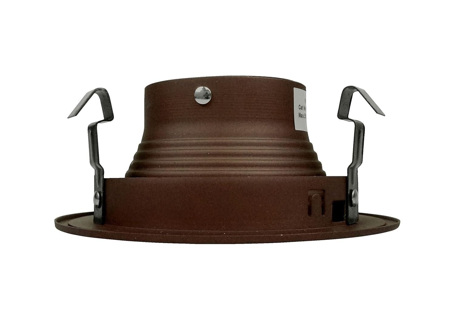 NICOR Lighting 4'' Baffle Recessed Trim 14002OB-OB