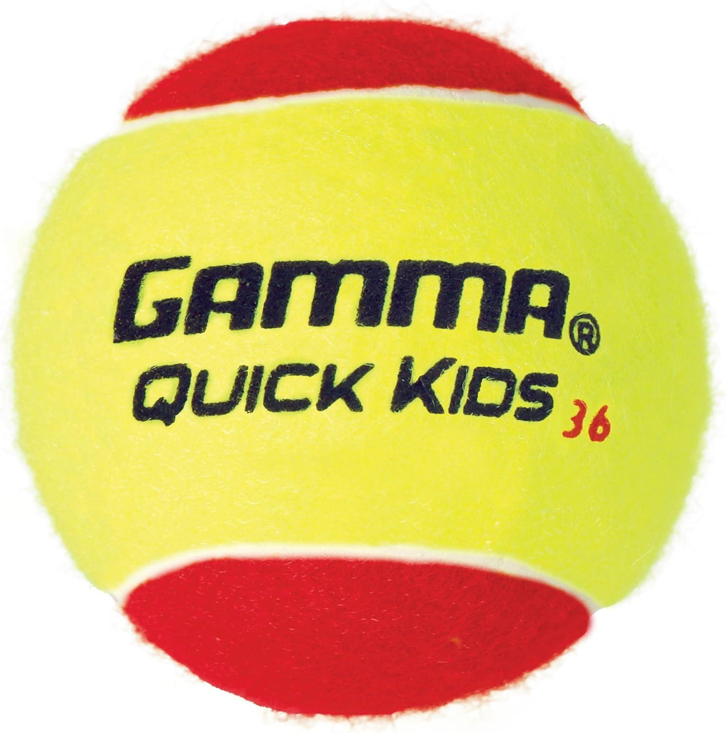 GAMMA Sports Quick Kids 36 12pc Tennis Ball