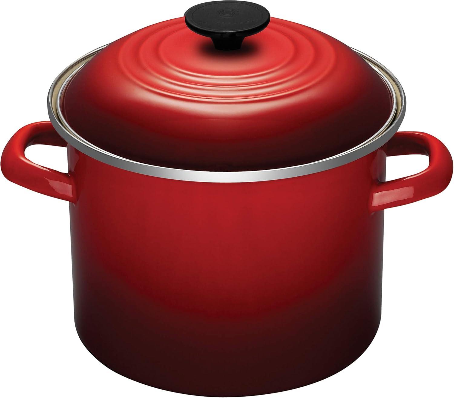 Le Creuset Enamel on Steel Stockpot with Lid