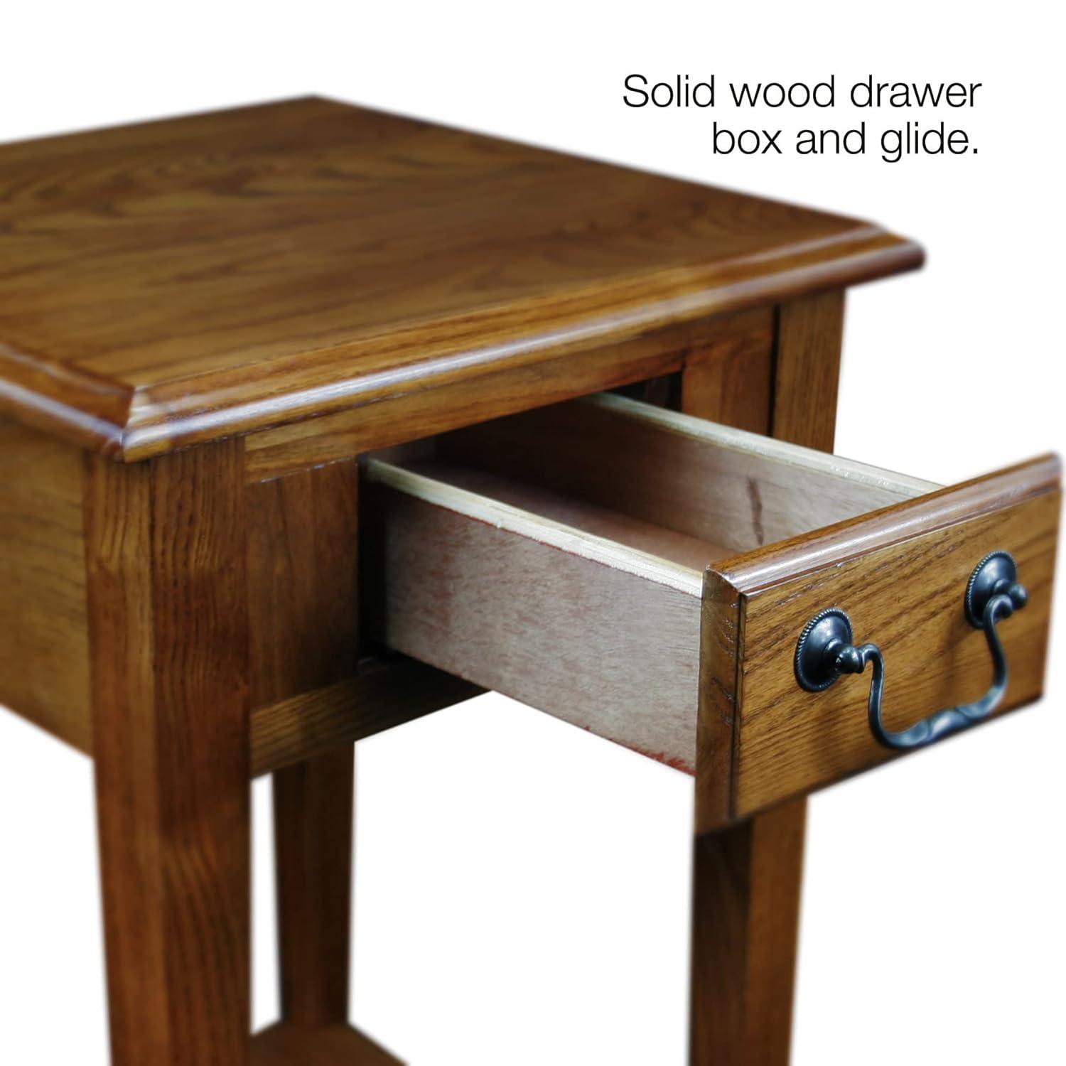 Powell Favorite Finds Square Side Table Medium Oak Finish : 20x20 Inch Polyester, Machine Washable Cloth Napkins