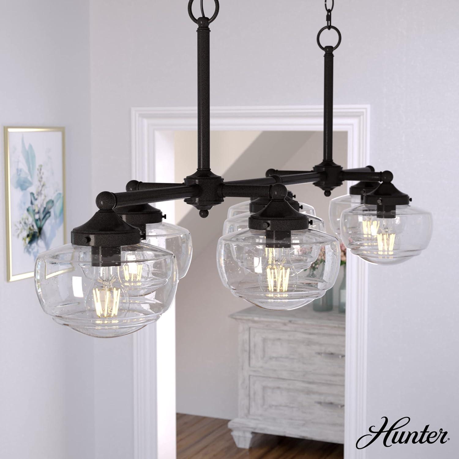 Saddle Creek 7 - Light Kitchen Island Linear Pendant