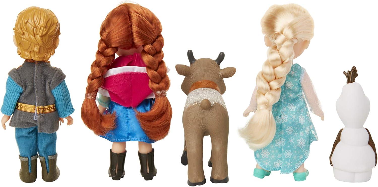 Frozen Petite Doll Set with Anna, Elsa, Kristoff, Sven, and Olaf