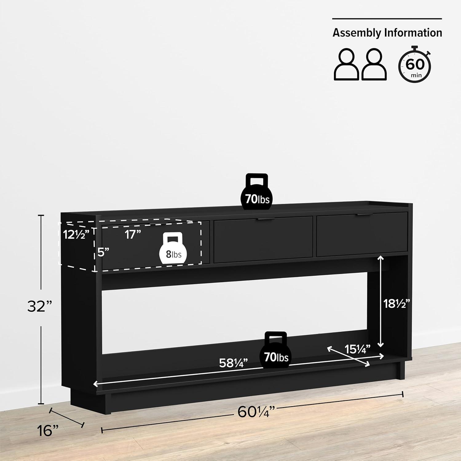 Wade Logan® Chaunta 60" Wide Sideboard