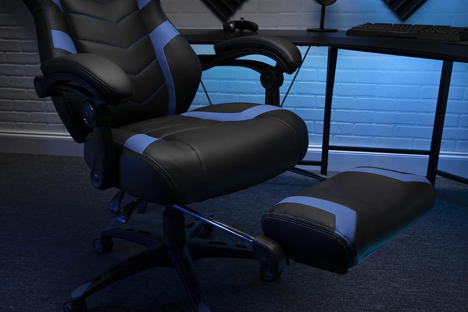 Respawn RESPAWN 110 Pro Gaming Chair - Gaming Chair with Footrest, Reclining Gaming Chair, Video Gaming Computer Desk Chair, Adjustable Desk Chair, Gaming Chairs For Adults With Headrest Pillow