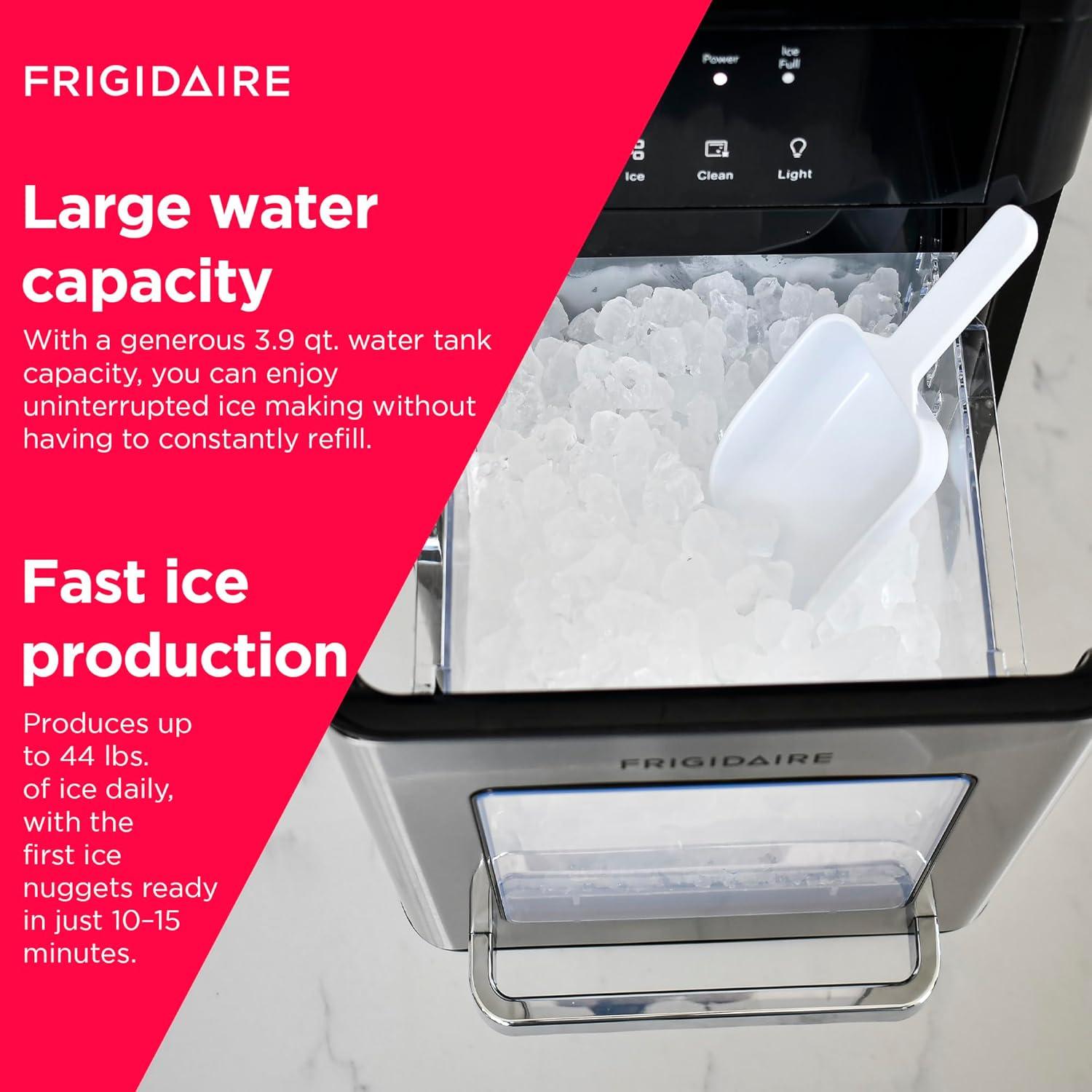 Frigidaire Frigidaire Nugget Ice Maker, 44 lbs. per day, Self-Cleaning Function