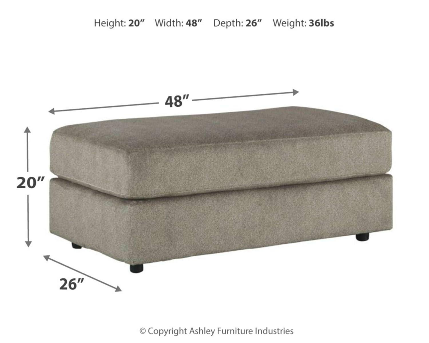 North Andover Upholstered Ottoman