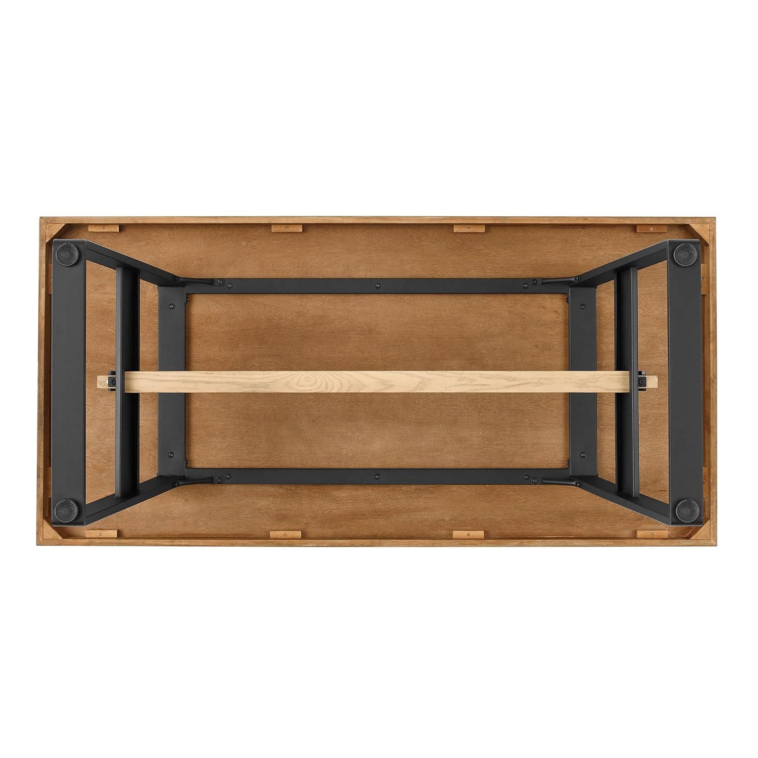 17 Stories Ash Metal Base Dining Table