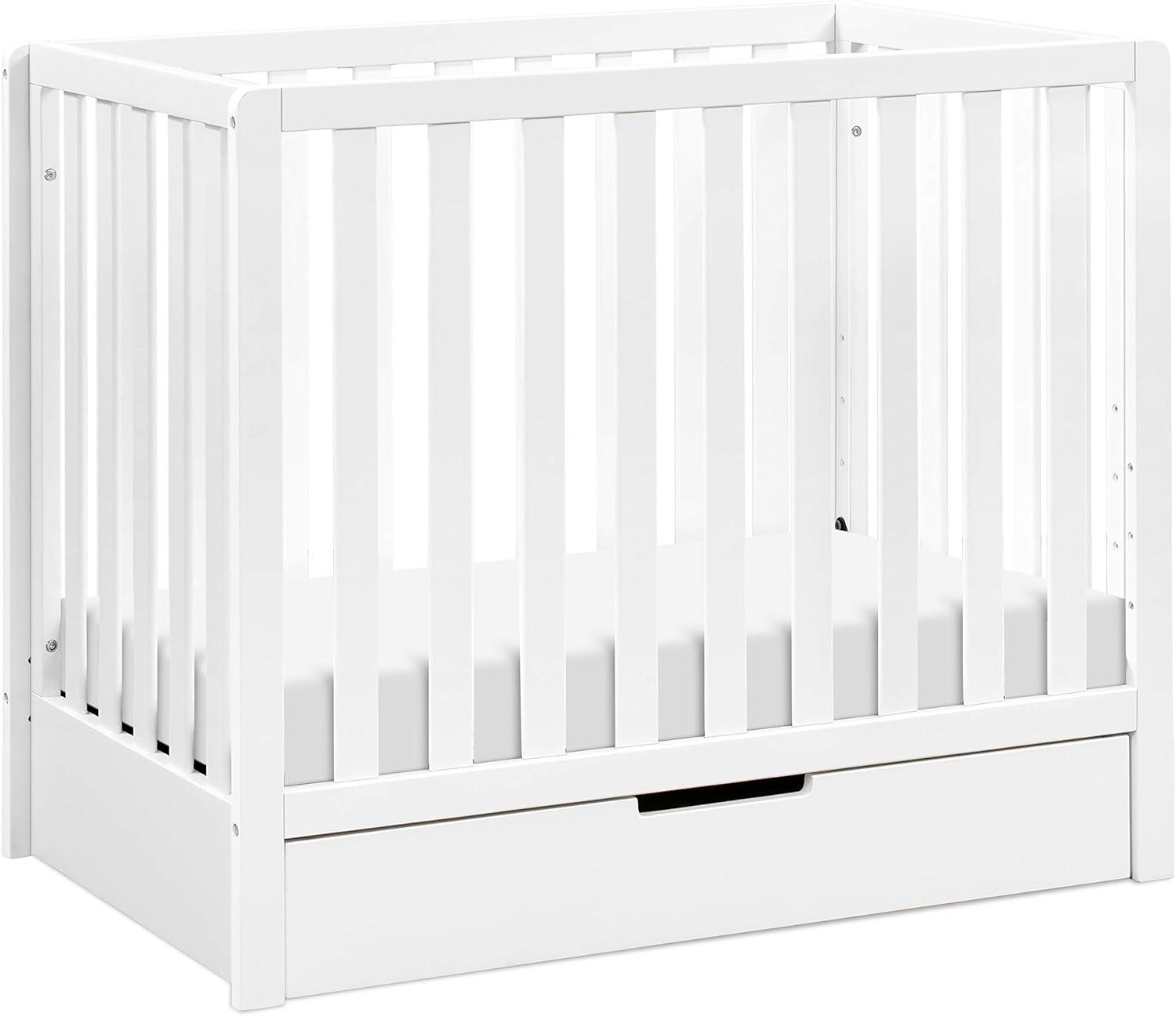 Colby 4-in-1 Mini Convertible Crib with Storage