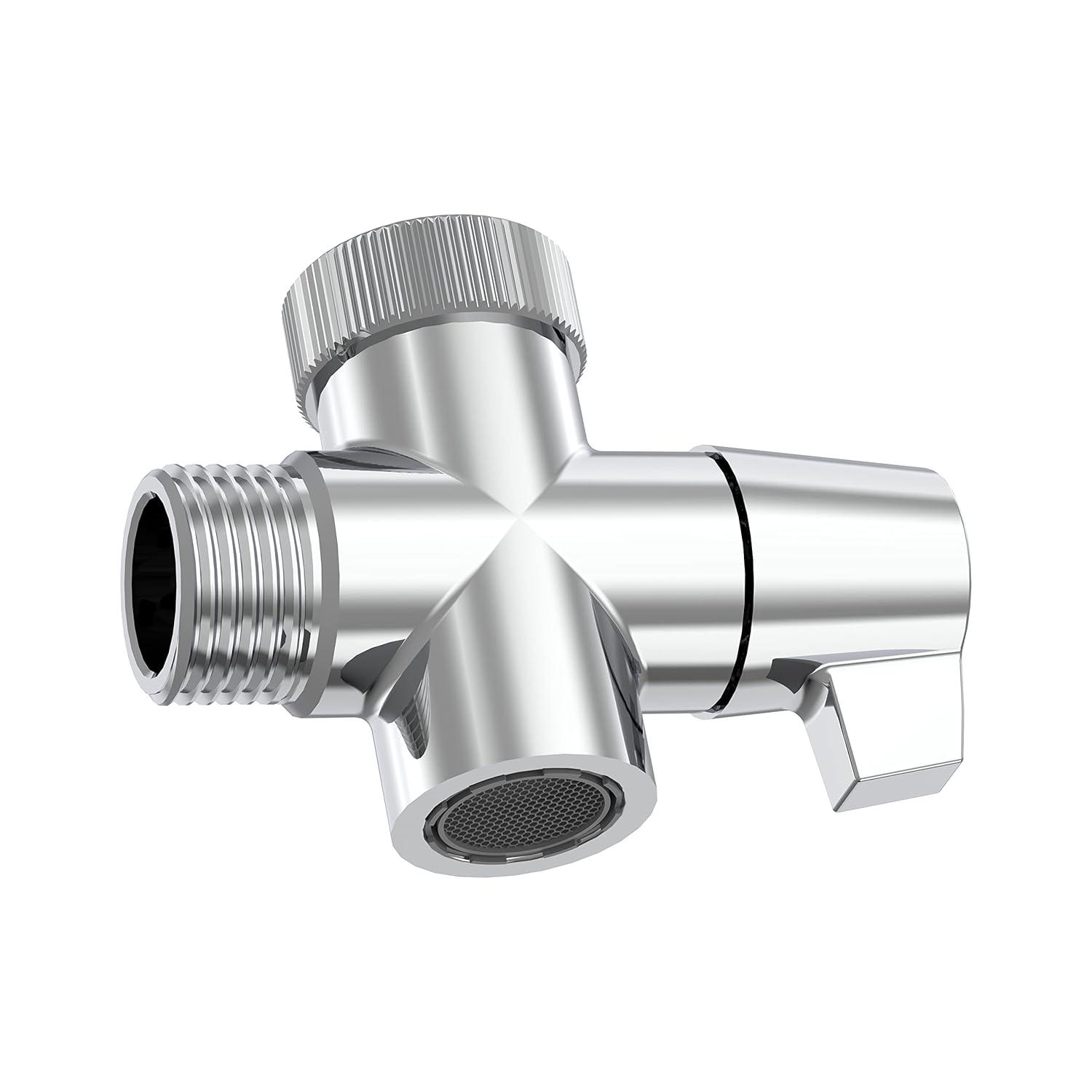 Patented Aquaus 360 Bidet for Faucet with Brass Sprayer- Warm Water Bidet – Dual Thumb Pressure Controls - Adjustable Spray Pressure - Extended Spray Reach 4’’ to 11’’