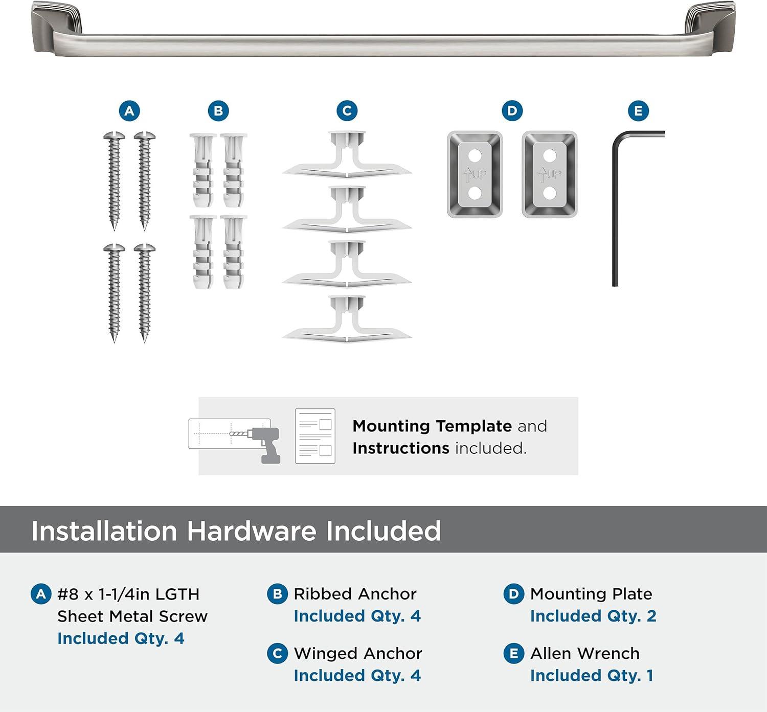 Amerock Revitalize Wall Mounted Towel Bar