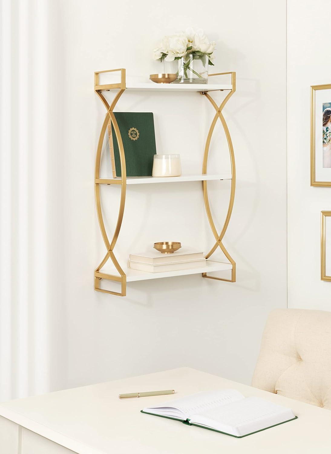 Kate and Laurel Arietta Tiered Shelf