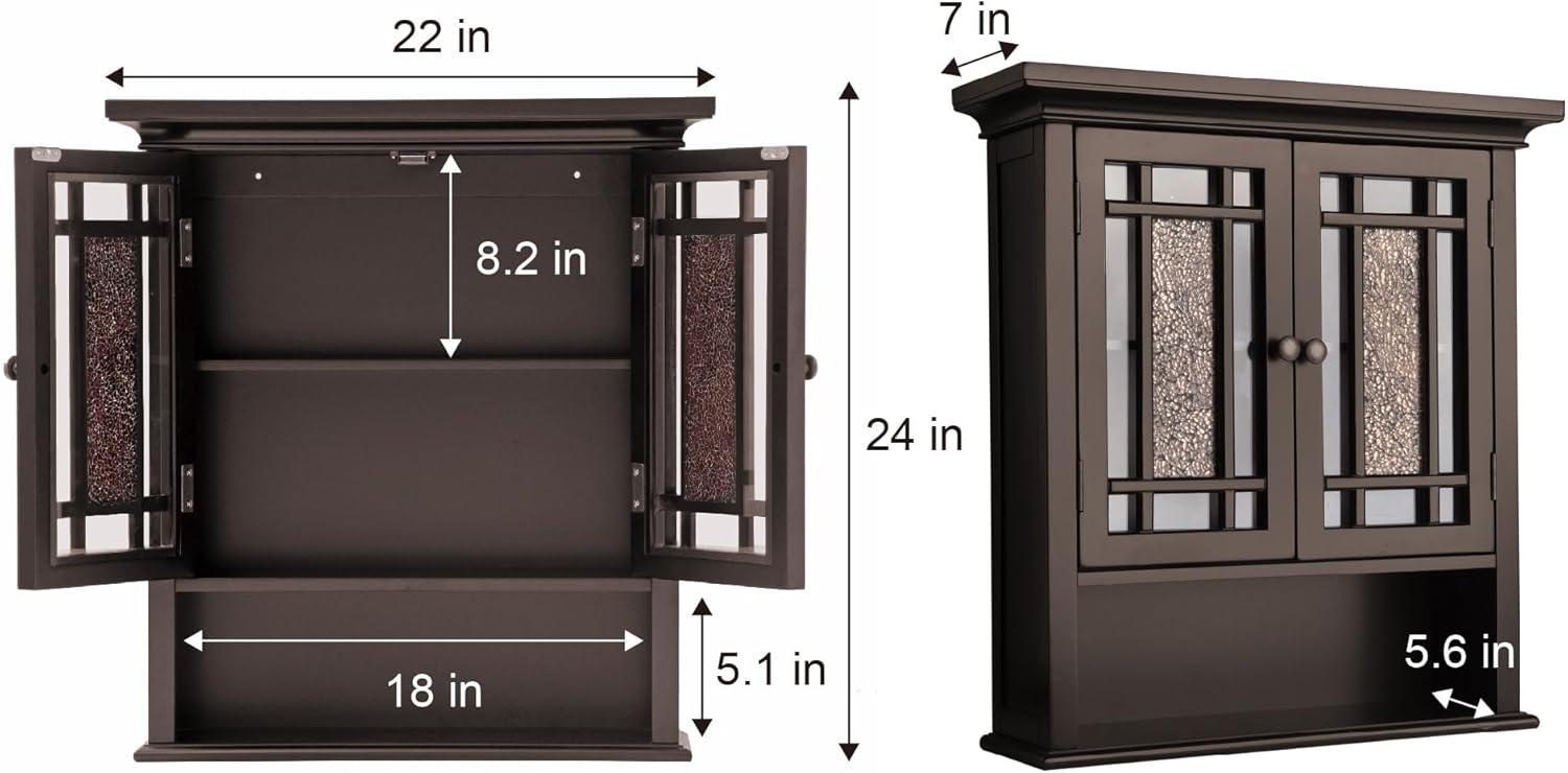 Windsor Wall Cabinet - Elegant Home Fashions