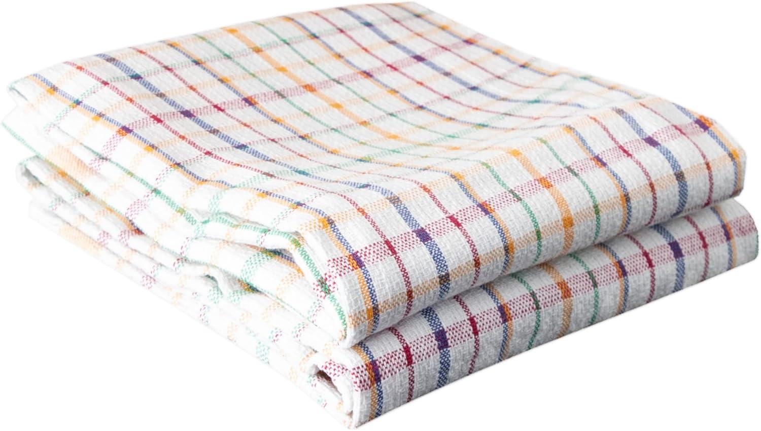 Cotton Plaid Jacquard Tea Towel Kitchen Towel