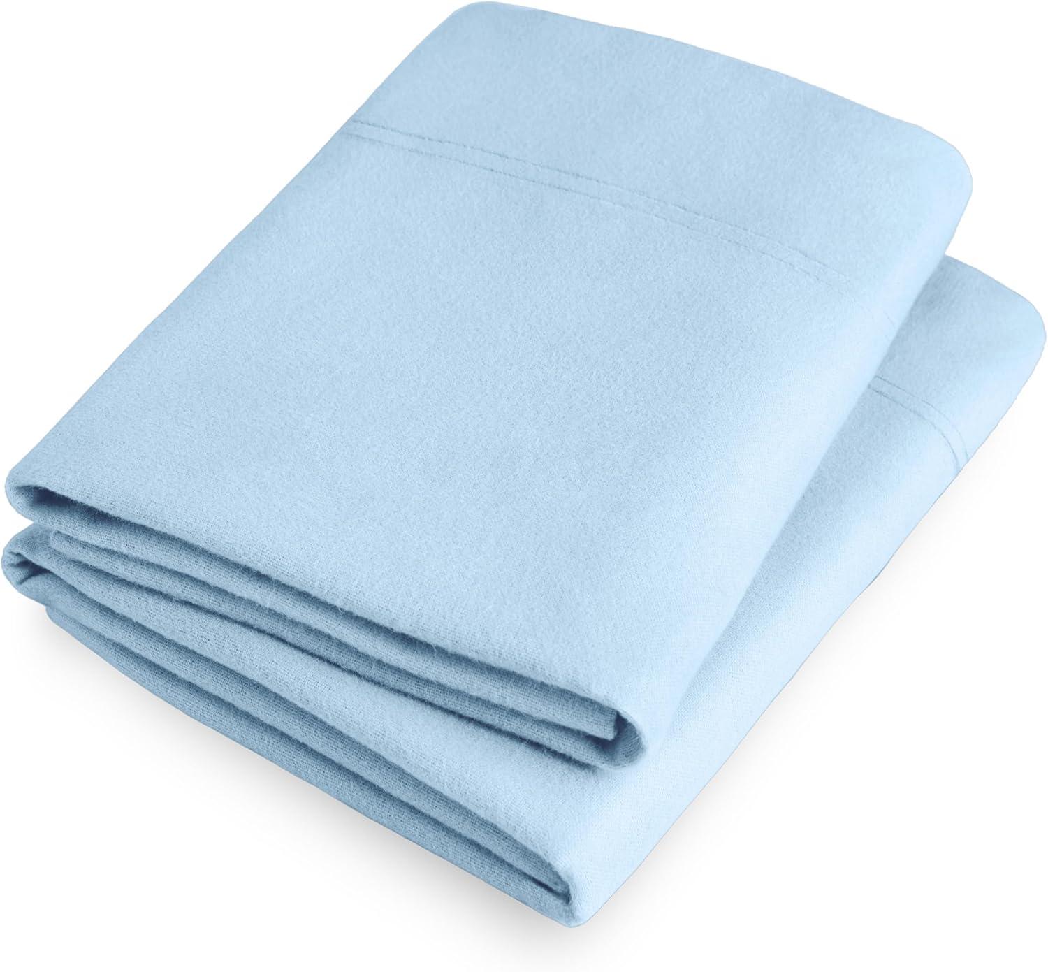 Bare Home 100% Cotton Flannel Pillowcase (Set of 2)