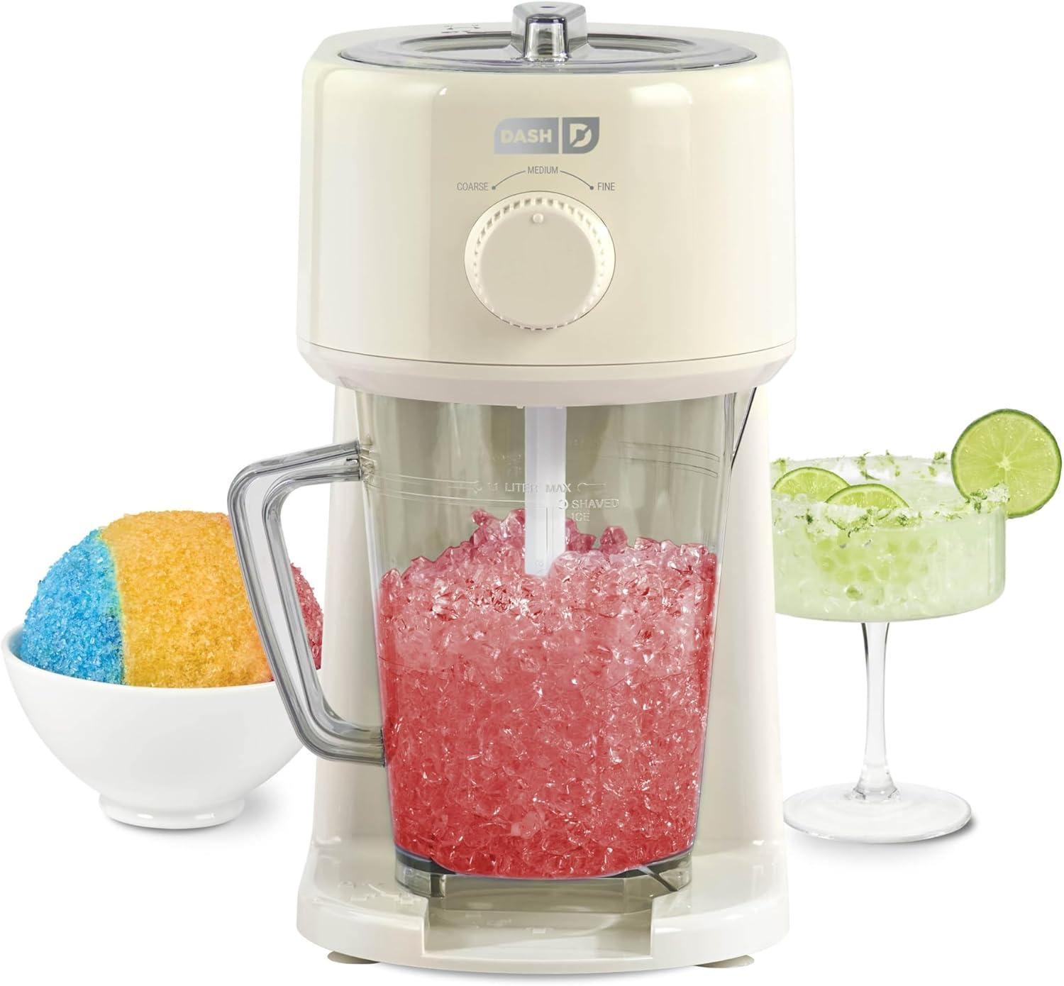 Dash Deluxe Shaved Ice and Slushy Maker - Cream
