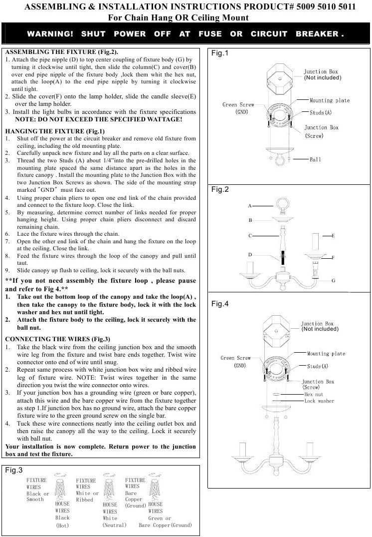 3 - Light Classic / Traditional Chandelier