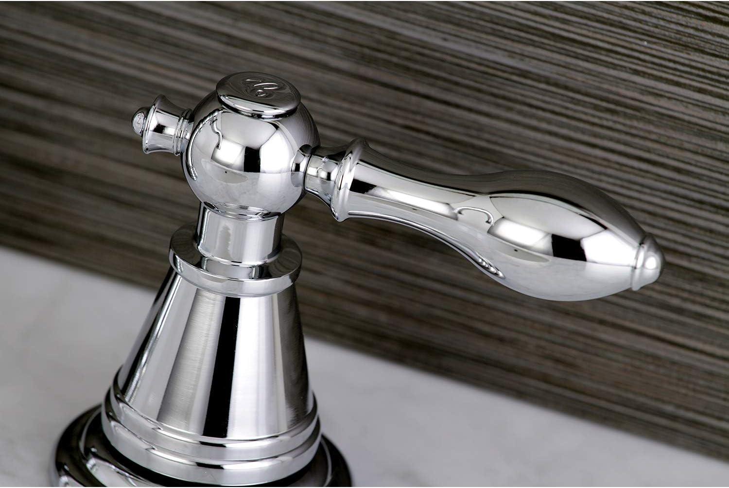 Fauceture FSC1971AL English Classic Widespread Bathroom Faucet, Polished Chrome