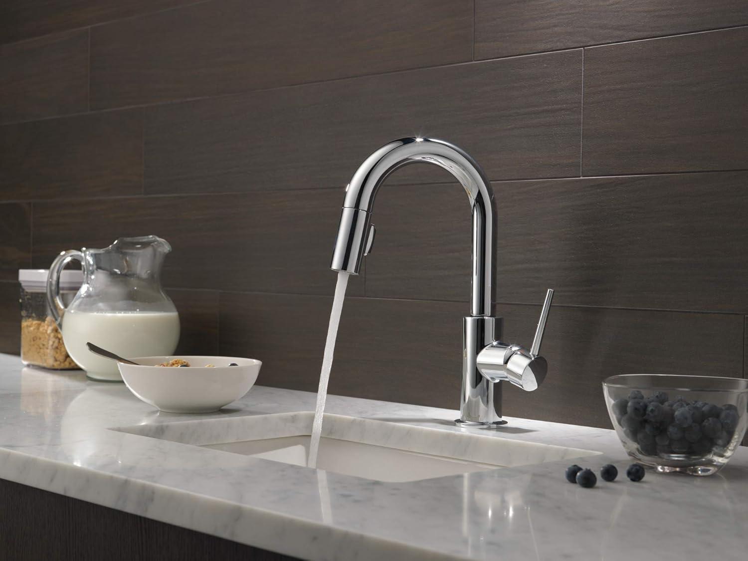 Single Handle Pull-Down Bar/Prep Kitchen Limited Swivel