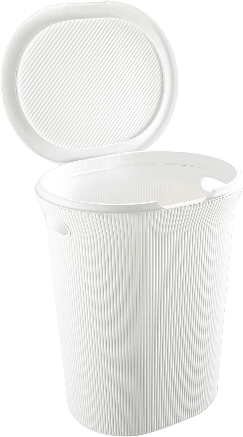 Superio Ribbed Laundry Hamper and Laundry Basket