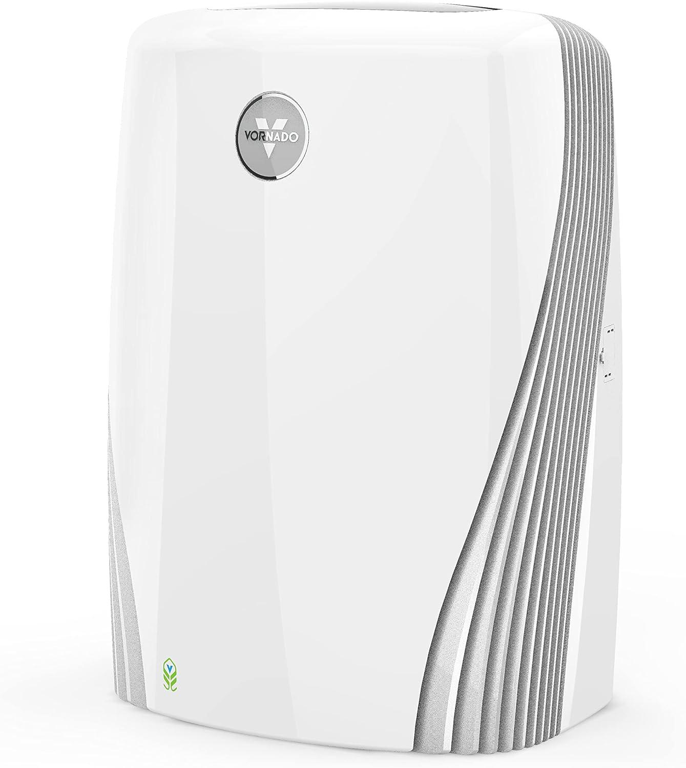 Vornado PCO375DC Energy Smart Air Purifier White: True HEPA, Carbon Filter, UV Technology, 8 Settings, 100-300 sq. ft.