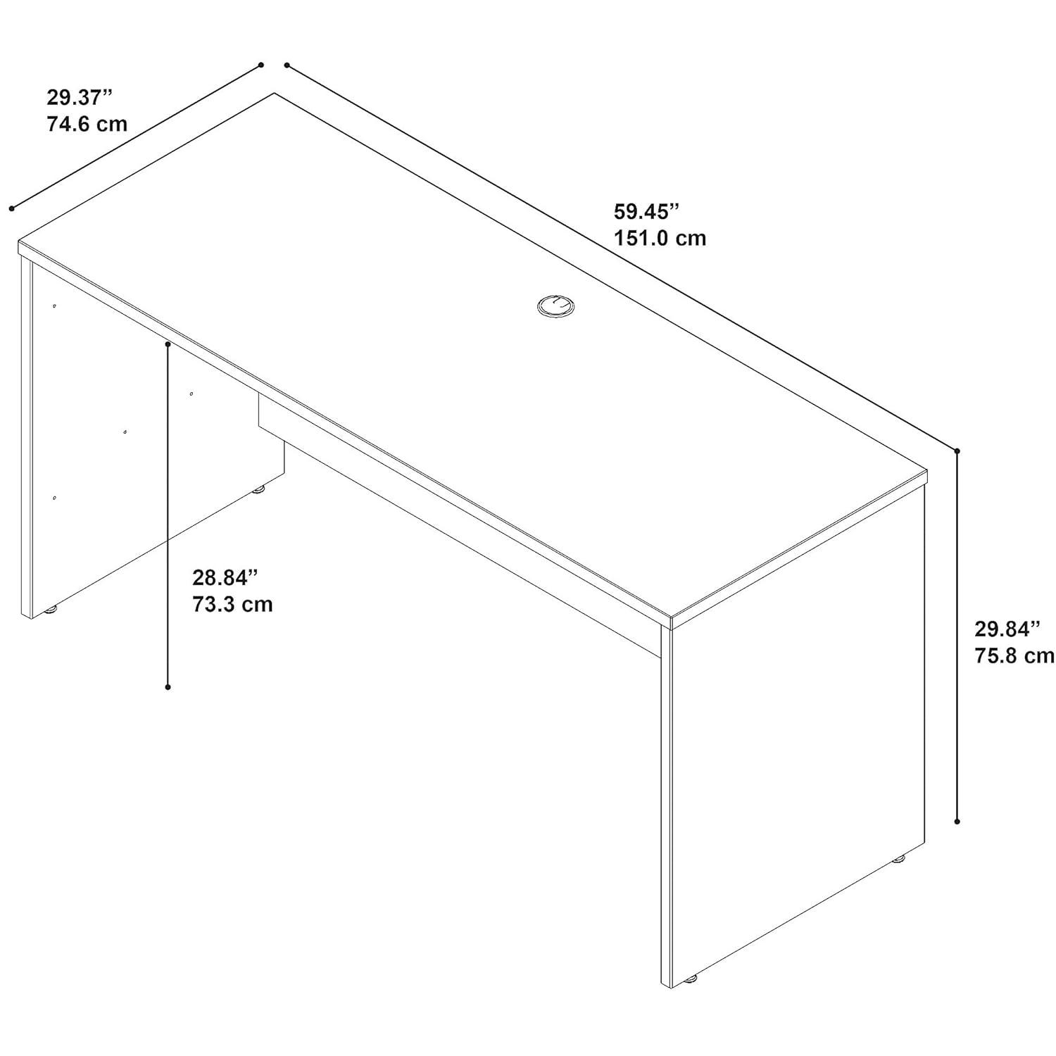 Series C Desk Shell