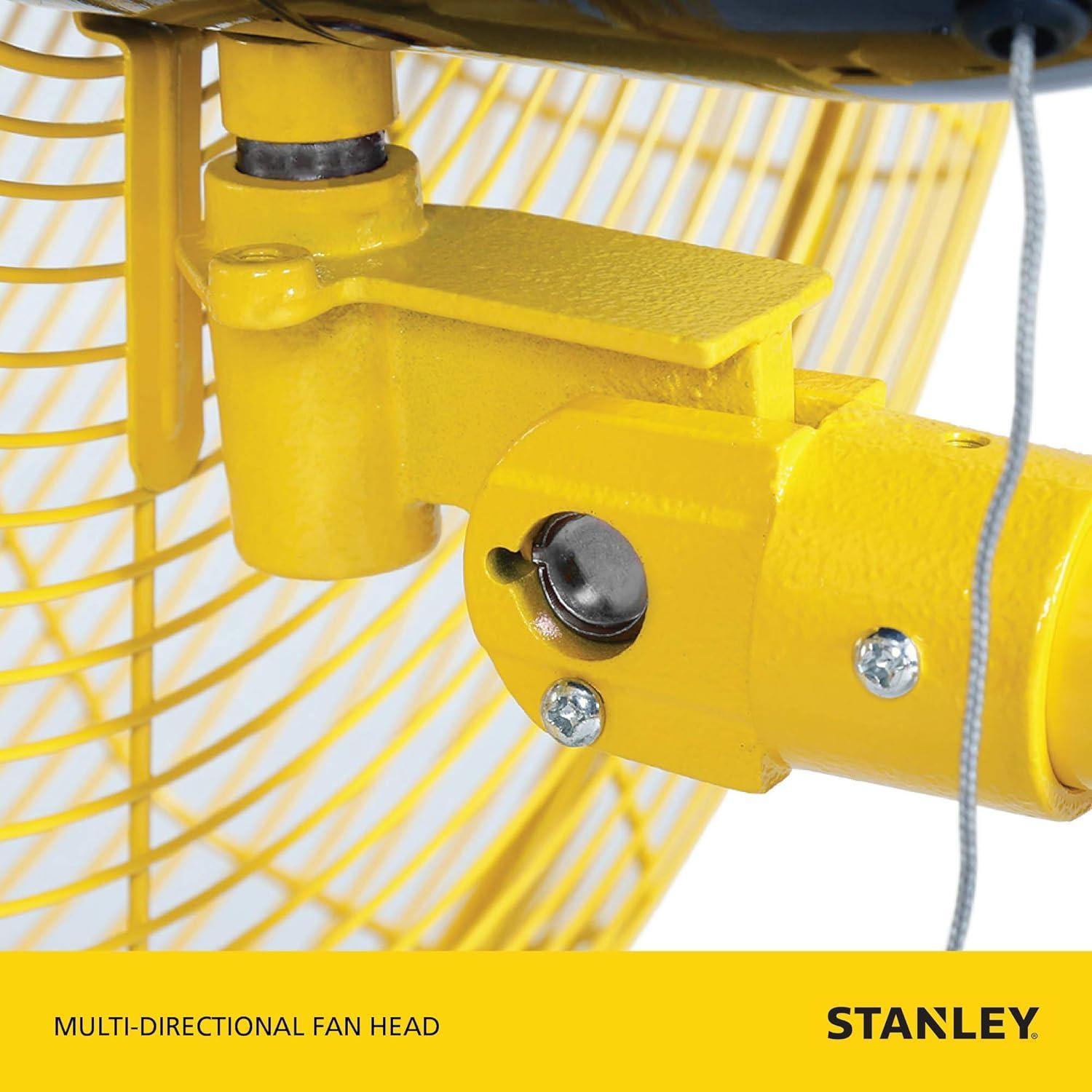 Stanley High-Velocity 24" Wall Mounted Fan