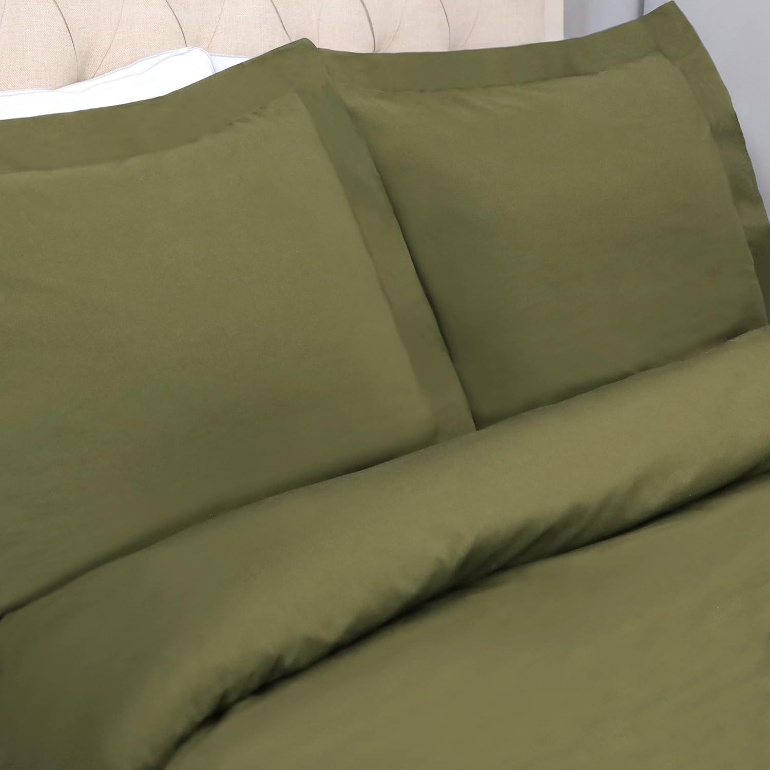 Modern & Contemporary Sateen Duvet Cover Set