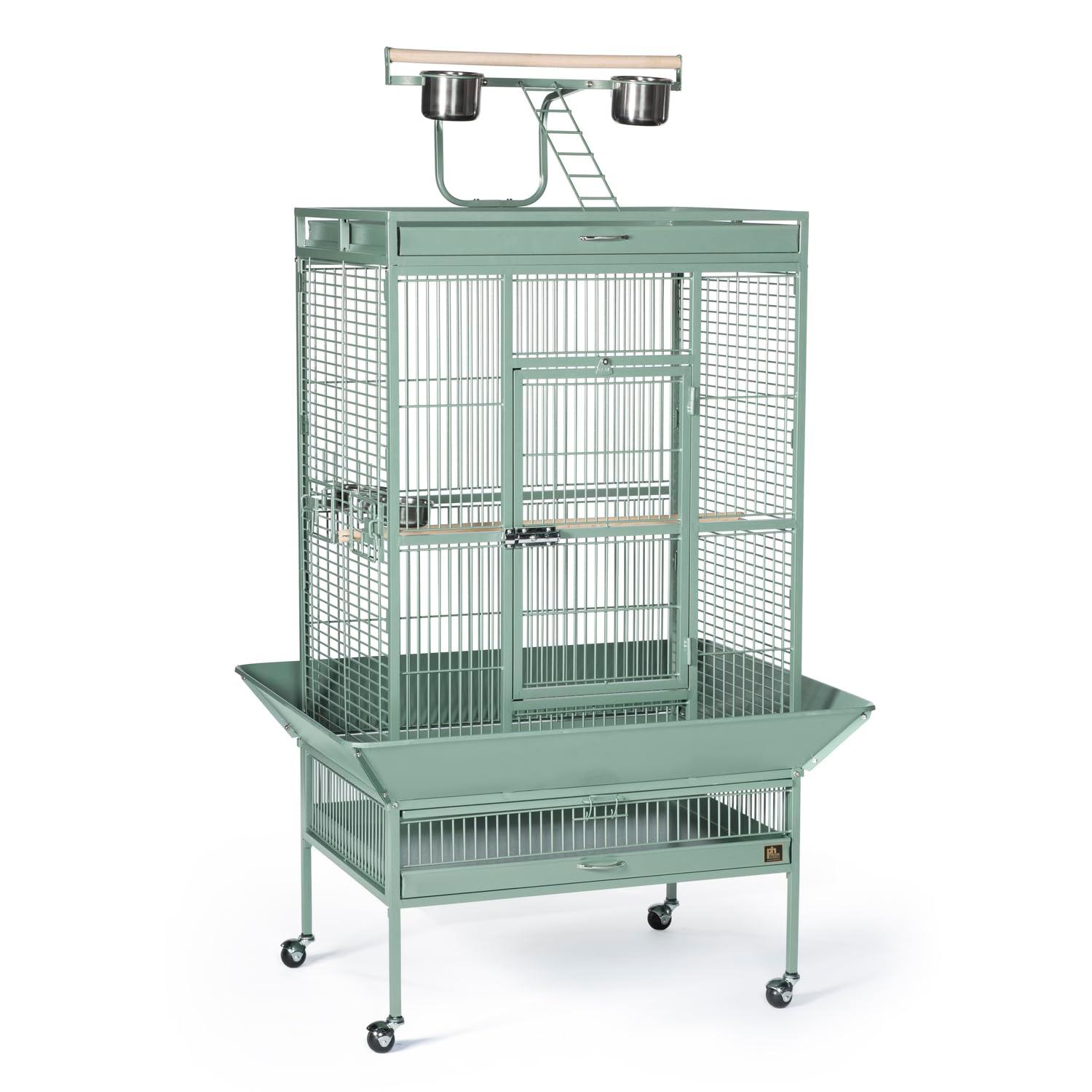 Prevue Pet Products Select Wrought Iron Sage Green Bird Cage