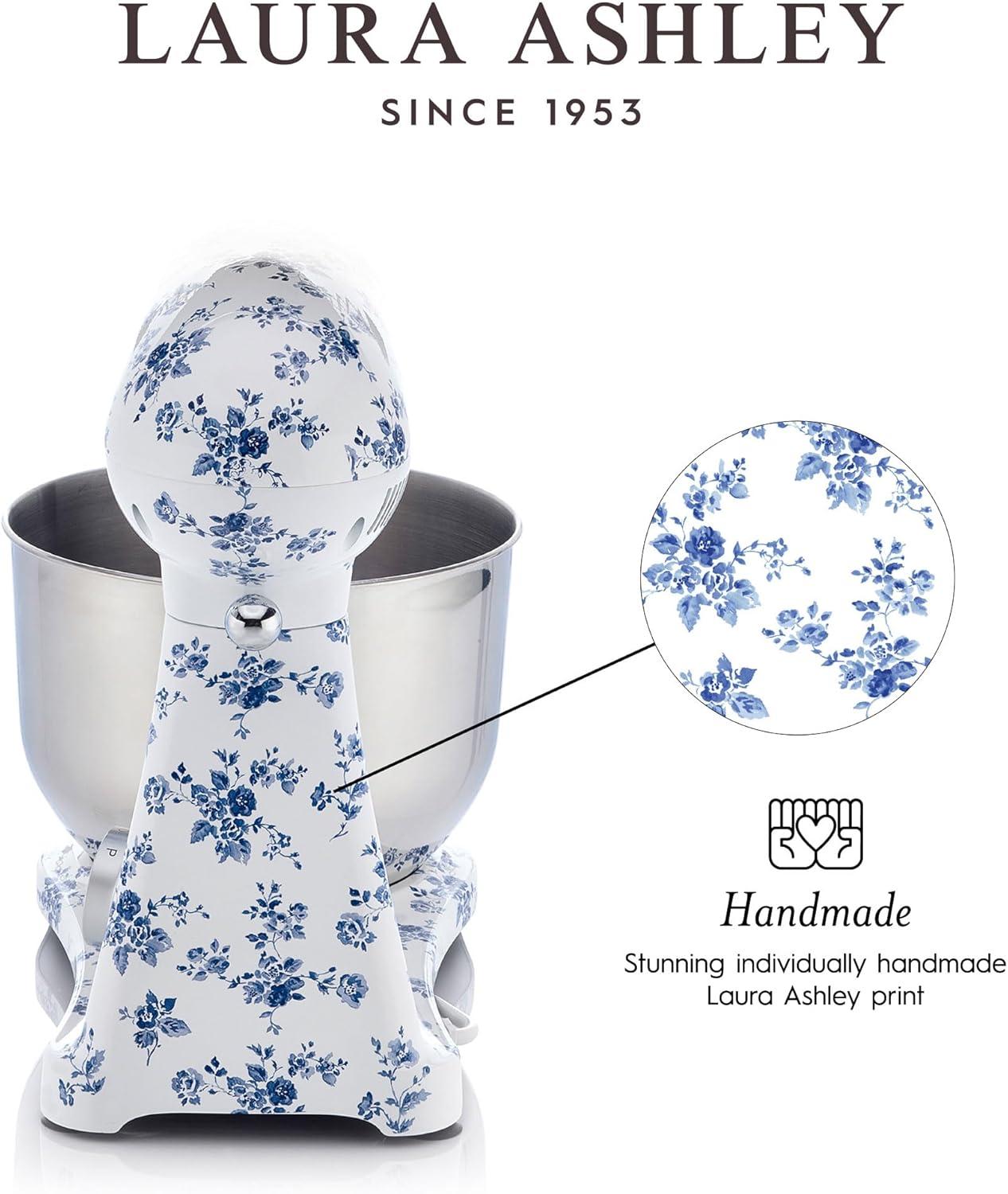 Laura Ashley 6L Diecast Stand Mixer Rose